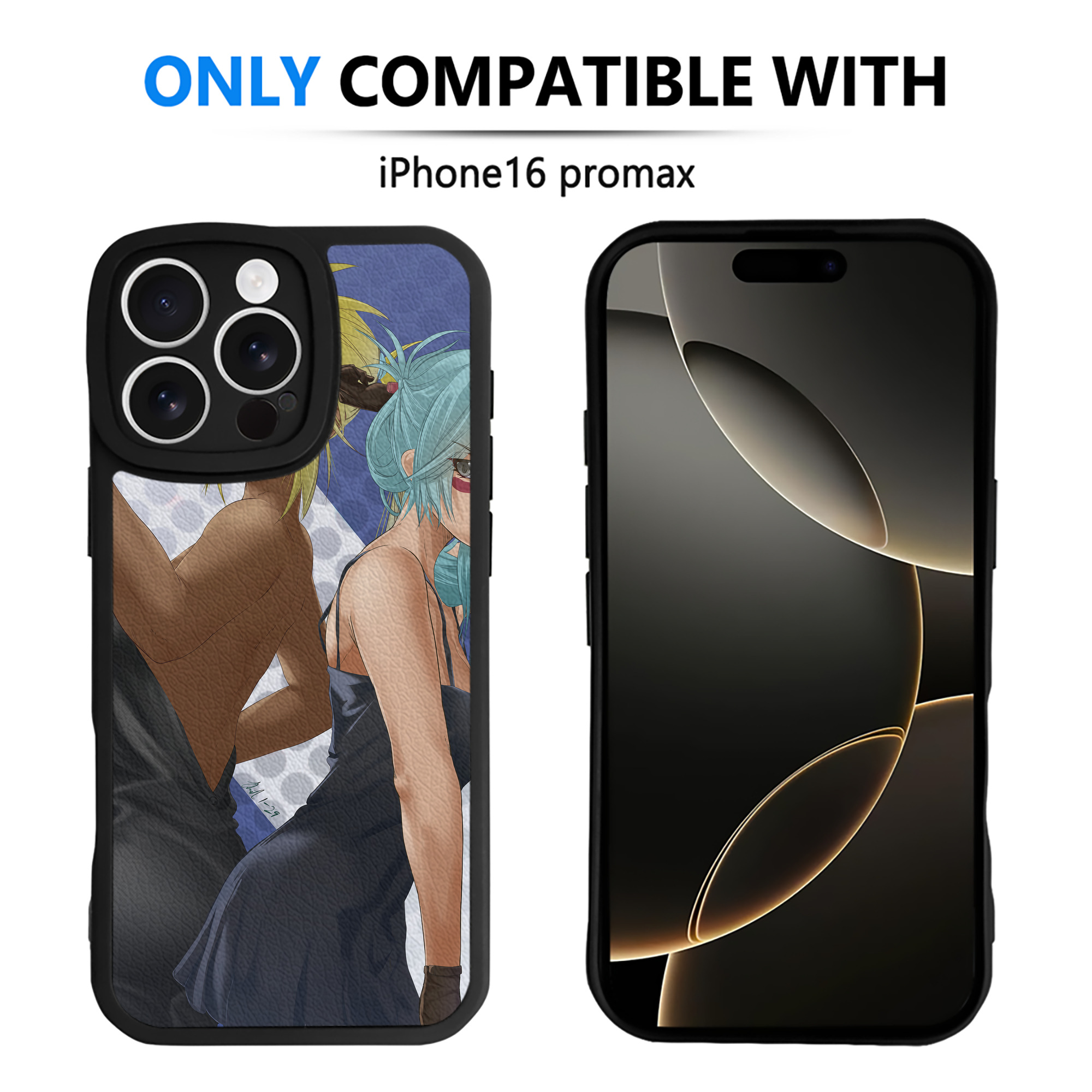 （画像用） ブリーチ BLEACH 【iPhone 16シリーズ対応】シリコンスマホケース（レザー調） 材質：シリコン